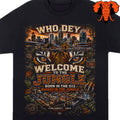 Welcome To The Jungle Cincinnati Bengals T-Shirt | Who Dey 513 Streetwear Tee